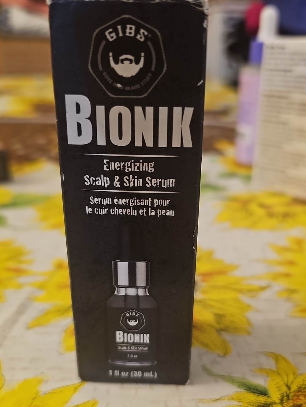 Energizing Scalp & Skin Serum — Black